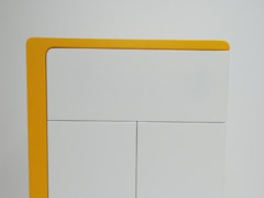 Highboard im 70er Space Age Stil